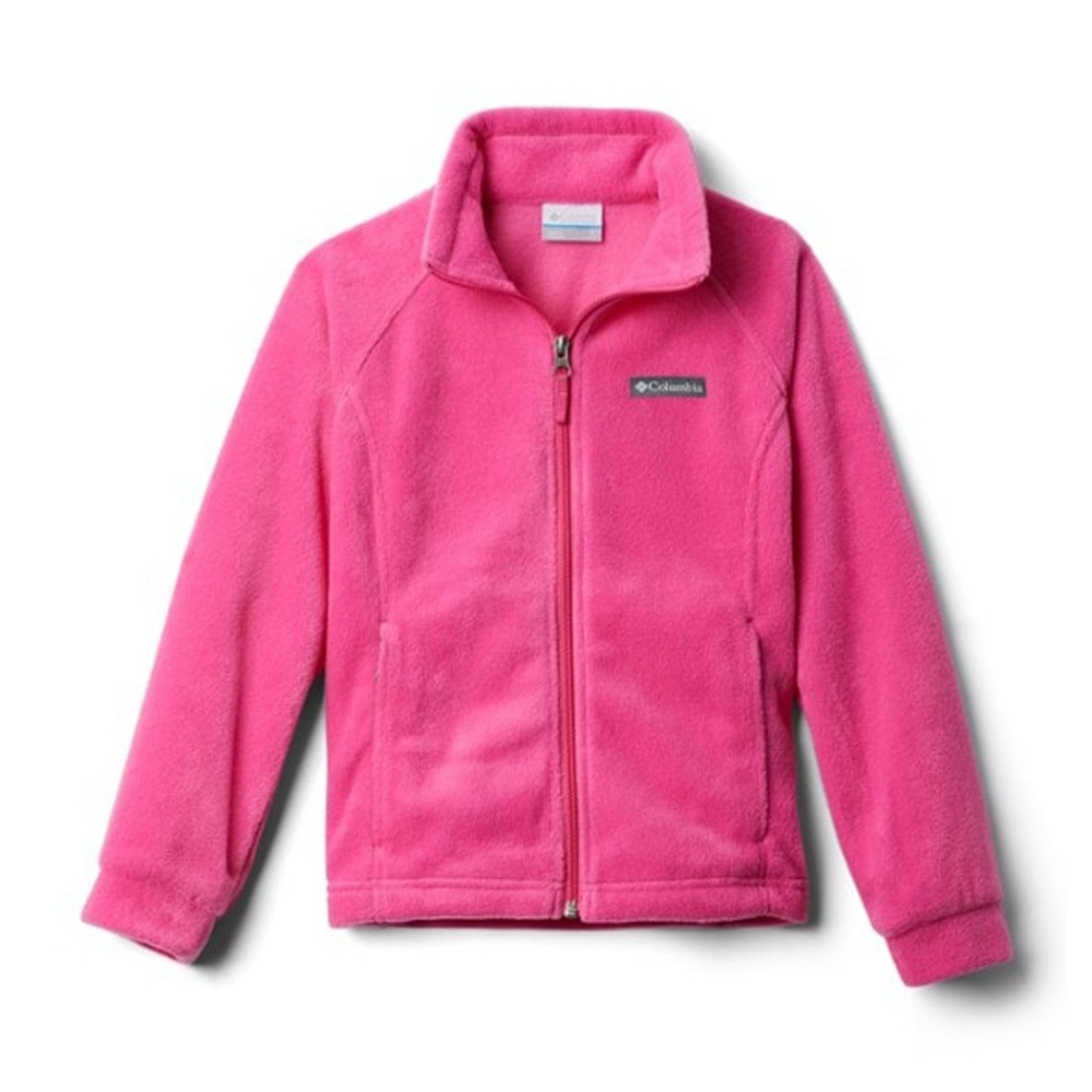 Columbia Benton Springs Fleece Jacket Girls XL Pink Ice NWT